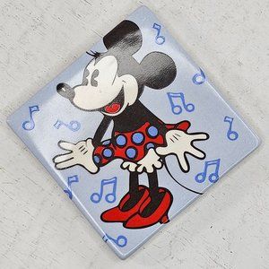 Disney Charpente Hey Mickey Magnet Minnie Mouse Music Notes Rare